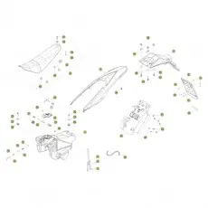 Beta RR125 16 Verkleidung/Sitzbank/Tank 1 Knallerangebot