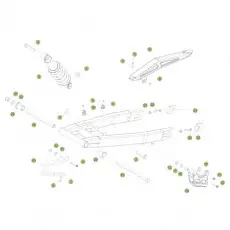 Beta RR125 16 Schwingarm/Federbein Letzte Chance