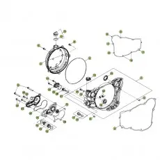 Beta RR300 RC 17 Motorgehäuse 2 Echt