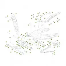 Angebot Beta RR250 Racing 17 Schwingarm/Federbein 1