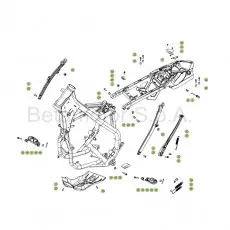 Begrenztes Angebot Beta RR250 Racing 17 Rahmen/Zubehör