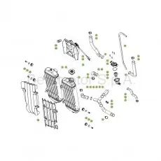 Beta RR350 Racing 17 Kühlsystem Preisknaller