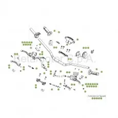 Beliebt Beta RR350 Racing 17 Lenker/Armaturen