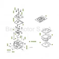 Rabatt Beta RR350 Racing 17 Zylinder/Zylinderkopf/Ventieltrieb 1