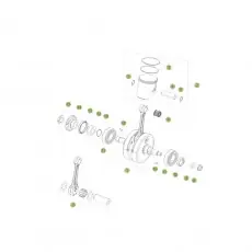 Sofort Bestellen Beta RR250 Racing 17 Kurbelwelle/Kolben/Ausgleichswelle