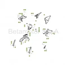 Preisknaller Beta RR300 17 Verkleidung/Sitzbank/Tank 2