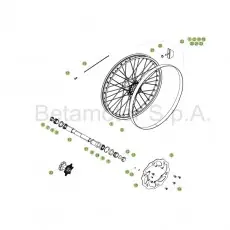 Beta RR300 17 Vorderrad Abverkauf