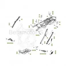 Preisreduziert Beta RR300 17 Rahmen/Zubehör