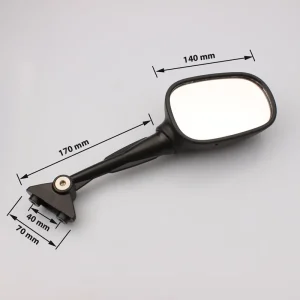 Spiegel Paar schwarz für BMW F 800 800 S /ST # 06-12 # 51167714111 51167714112 Kostenfreie Lieferung