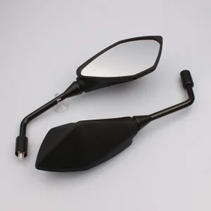 Espejo par negro para Kawasaki KLE 300 Z 800 900 Z H2 1000 56001-0300 56001-0299 Meistverkauft