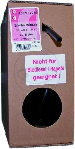 Beliebt Tubo del carburante 4,5 x 9,5 mm