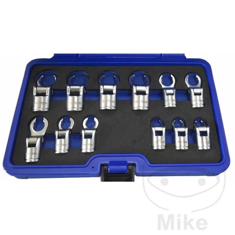 Sofort Bestellen Set di chiavi per tubazioni Set di chiavi per tubazioni dei freni 3/8" 12 pezzi 8-19 mm