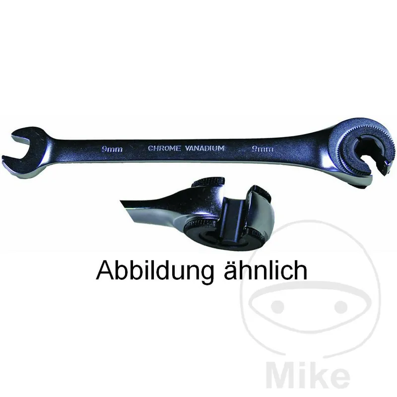 Condor line wrench brake line wrench 10 mm with ratchet Top-Seller