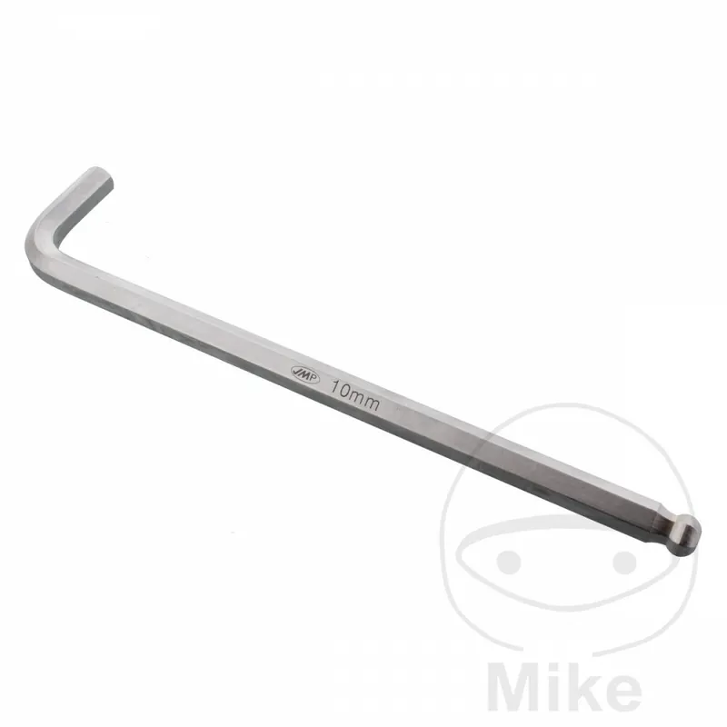 Abverkauf JMP Tournevis coudé à six pans creux 10 mm avec tête sphérique