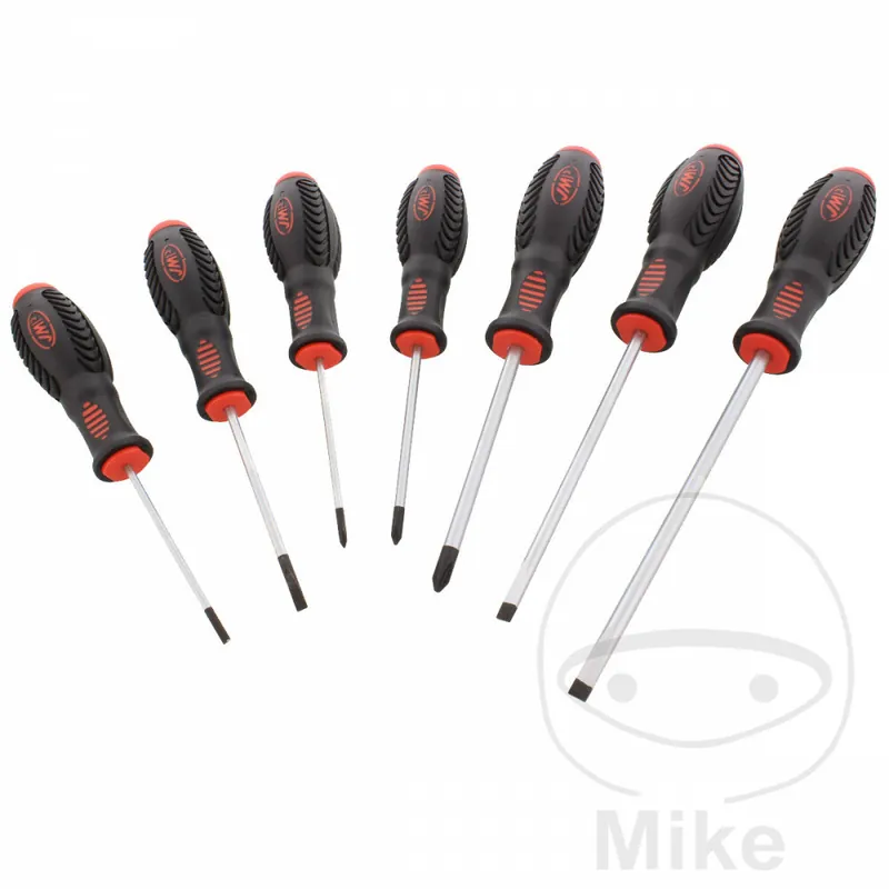 Markenware JMP screwdriver set slot phillips standard 7 pieces