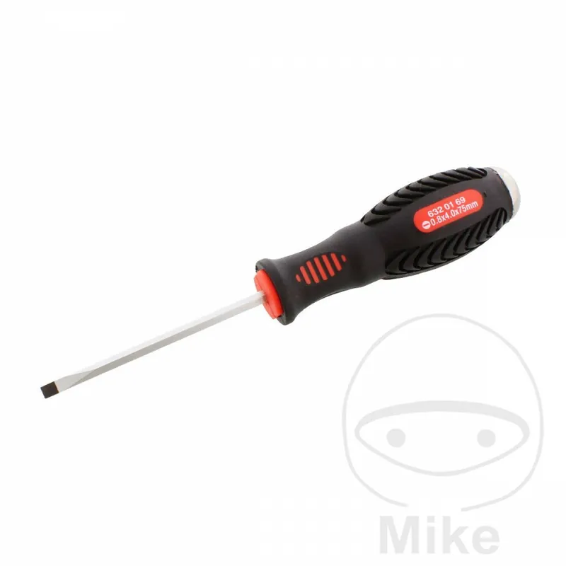 JMP slotted screwdriver 4 x 75 with impact cap Top-Seller