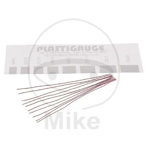 Neu Plastigauge tiras de medición finas 0,018-0,045 mm 10 piezas