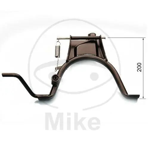 Cavalletto principale Cavalletto centrale nero per MBK CW 50 RS Booster NG Kracherpreis