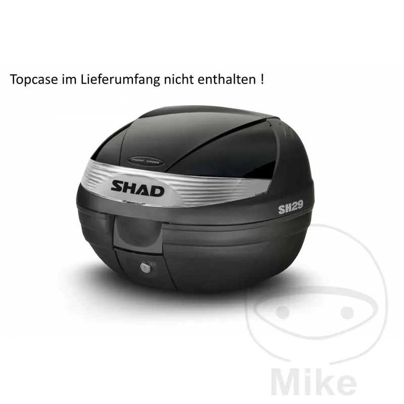 Top-Angebot Cover decorative lid for top case SHAD SH29 black metallic