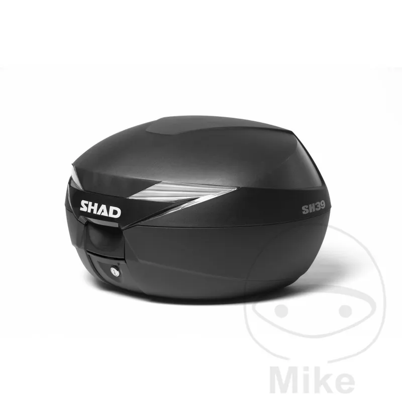 Bauletto nero da 39 litri SHAD SH39 con piastra di supporto Sichere Zahlung