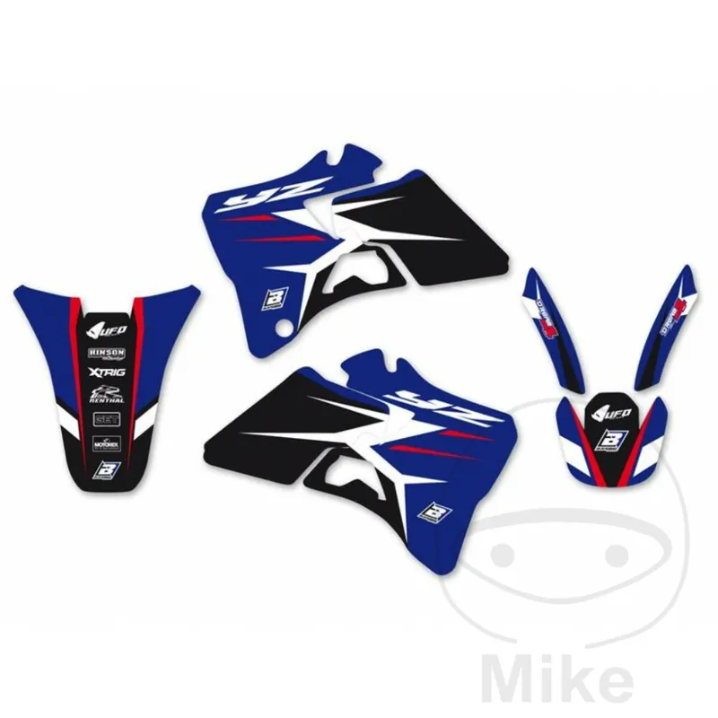 Direkt Vom Hersteller Jeu d'autocollants BBR Dream 4 pour Yamaha YZ 125 250 # 1996-2001