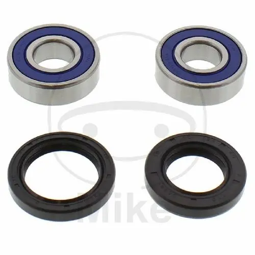 Bestpreis Jeu de roulements de roue complet avant pour Kawasaki GPZ 1100 GTR 1000 ZR 750 1100 ZR-7 ZZR