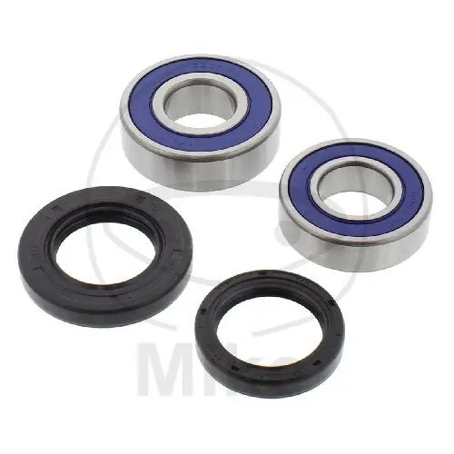 Bestseller Juego de cojinetes de rueda trasero completo para Honda CR 125 R # 1989