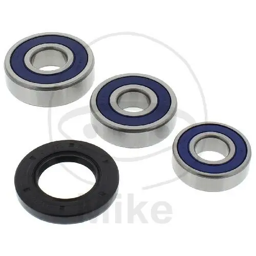 Neu Juego de cojinetes de rueda trasero completo para Yamaha XJ 550 # 1981-1984