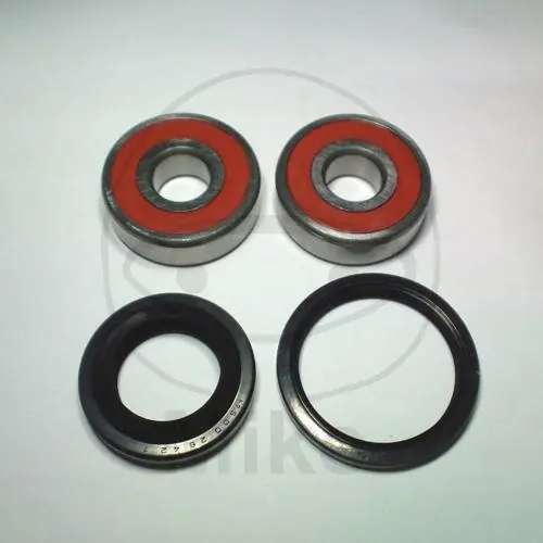 Kostenfreie Lieferung Juego de cojinetes de rueda delantero completo para Honda CB 250 400 450 CM 400 CX FT GB VT XBR 500