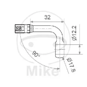 Letzte Chance Ringfitting Vario HD Typ 219 12 mm 90° schwarz