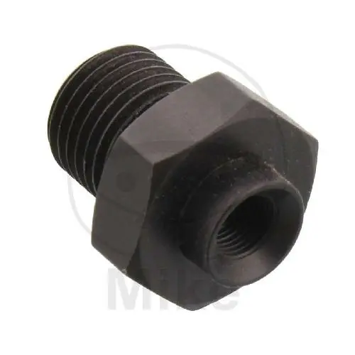 Wochenendangebot Anschluss-Stück mit Aussengewinde fest Vario Typ 511 M10 x 1,00 anthrazit