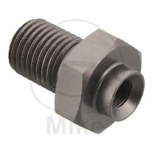 Connecting piece with external thread fixed Vario type 531 3/8-24 UNF anthracite Heißes Angebot