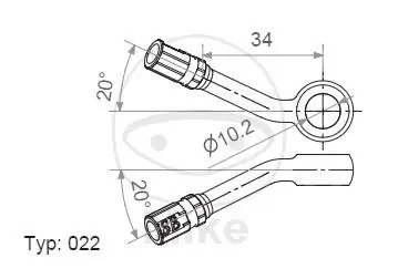Sonderaktion Ringfitting Vario Typ 022 10 mm 20°/20° Edelstahl