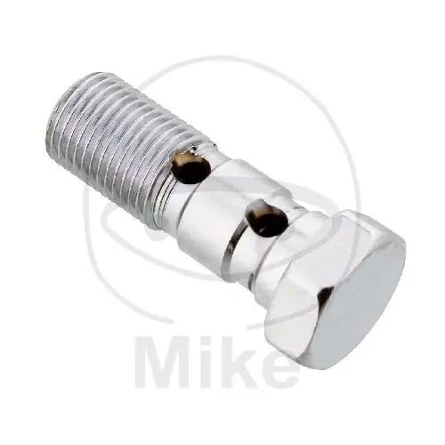 Versand Am Gleichen Tag Perno de banjo doble 7/16-24 UNF aluminio cromado