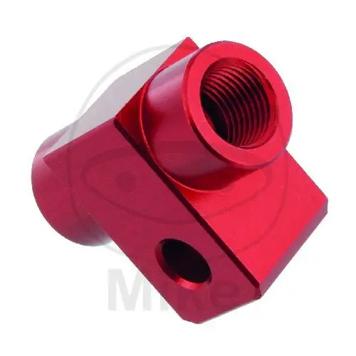 Sale 2-Wege-Verteiler geschraubt gerade Typ 811 M10 x 1.00 rot