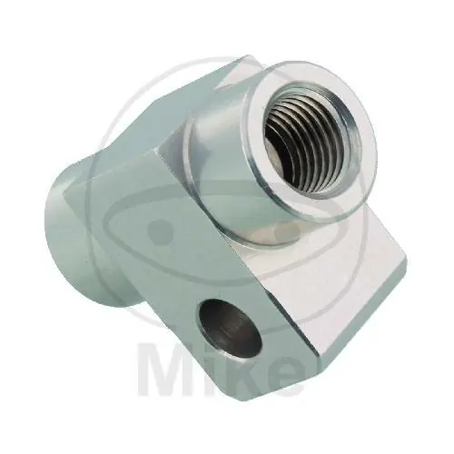 Distributore a 2 vie avvitato tipo 831 3/8 UNF argento Neue Kollektion