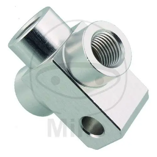 Distributeur 3 voies vissé TYPE 833 3/8 UNF argent Heißes Angebot