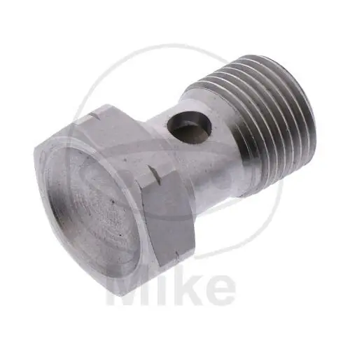 Preiswert Boulon à banjo simple M12 x 1,00 acier inoxydable argent