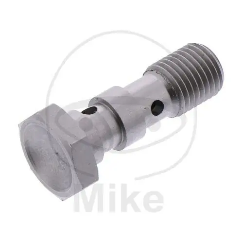 Aktuell Boulon banjo double 3/8-24 acier inoxydable argent