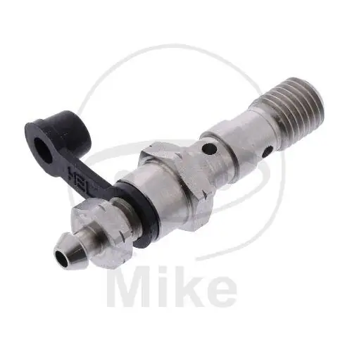 Banjo bolt double M10 x 1.25 stainless steel with breather nipple Zertifiziert
